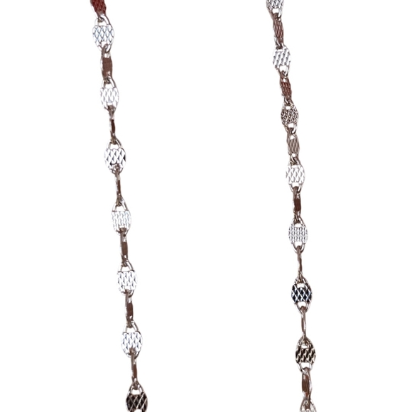 Italian 925 Sterling Silver 2.5mm Chain Necklace 18"(long) - Picture 3 of 8